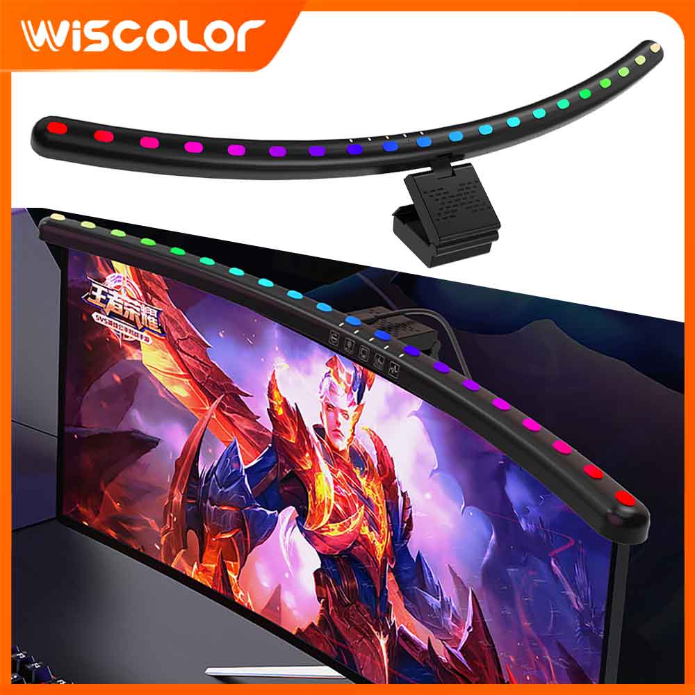 Desk Setup Pc - شريط إضاءة RGB ذكي مع واي