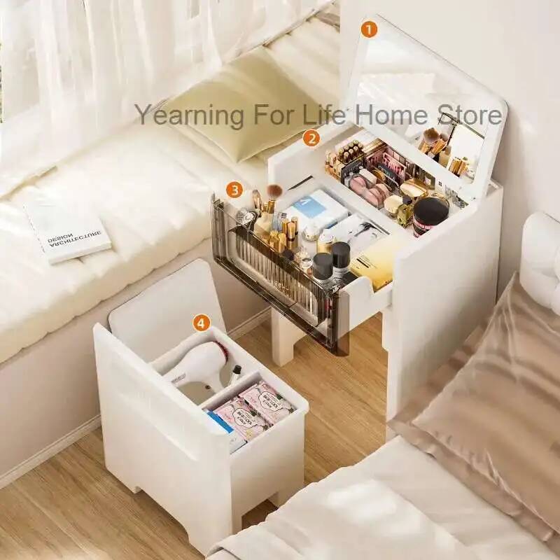 Desk Setup Bedroom - خزانة مكتب مع 1 3 مرآة