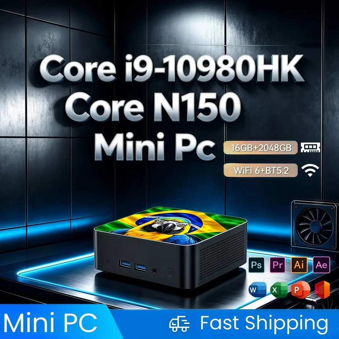 Desk Setup Pc - جهاز كمبيوتر صغير I9‑10980HK Core N150