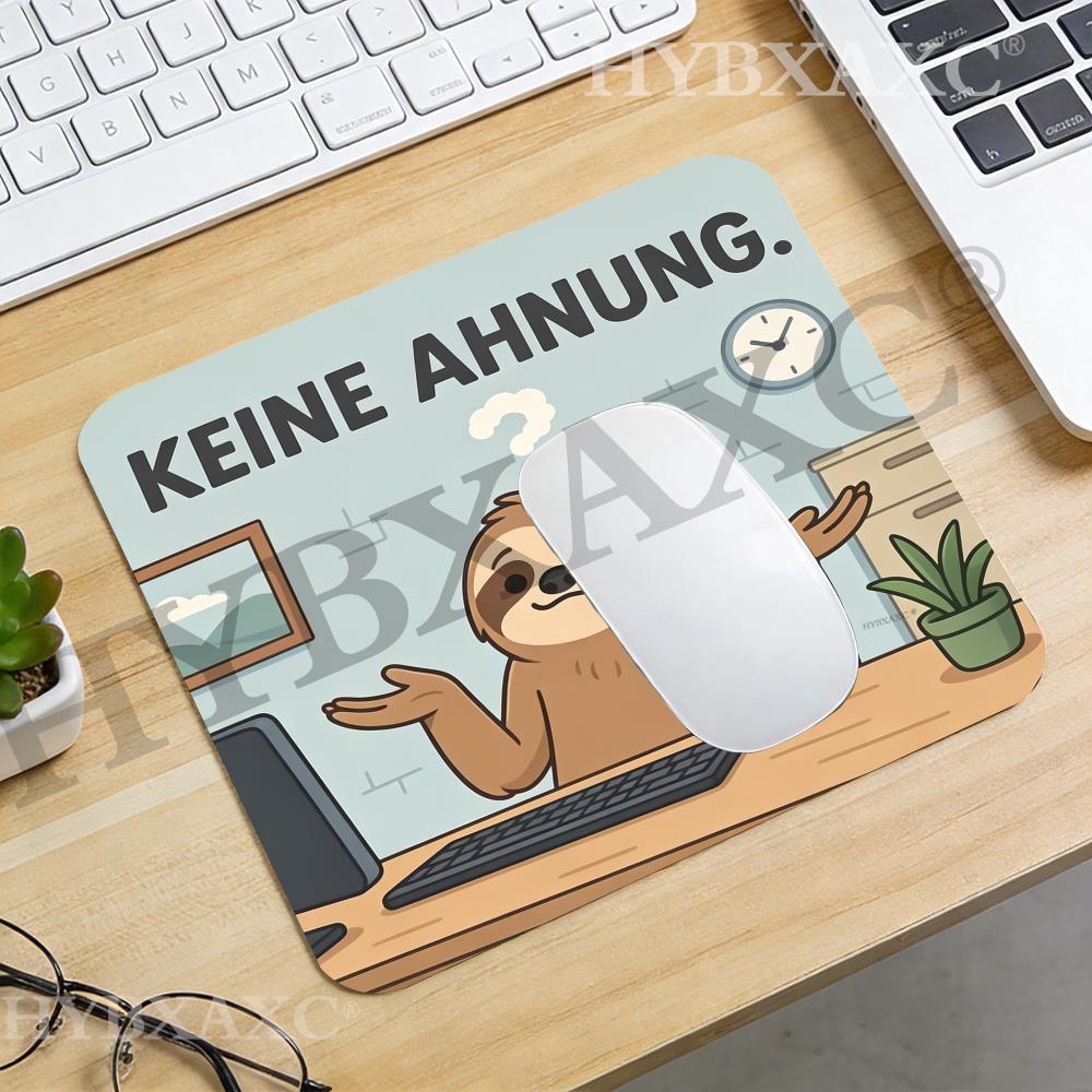 Work Desk Home Setup - HYBXAXC لوحة ماوس مكتبية بتصميم الكسلان