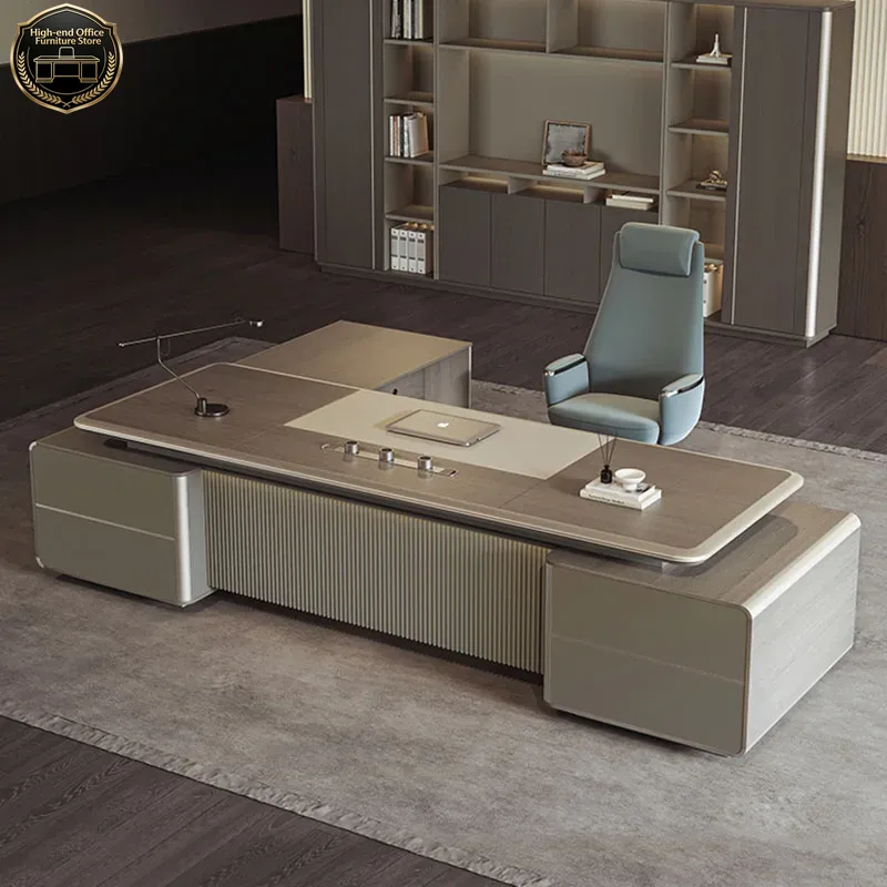 Work Desk Home Setup - طاولة ألعاب على شكل حرف L