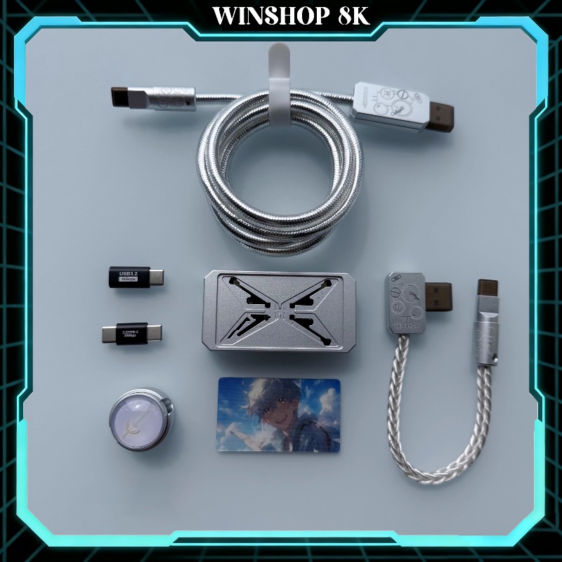 Desk Setup Accessories Aesthetic - موزع USB من WINSHOP Esports HUB