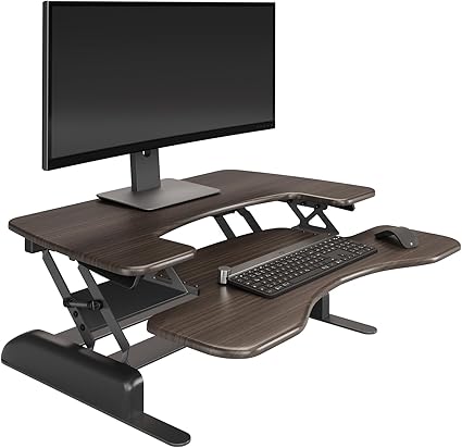 Dual Monitor Desk Setup - Desk Pro Plus 36، محول قائم