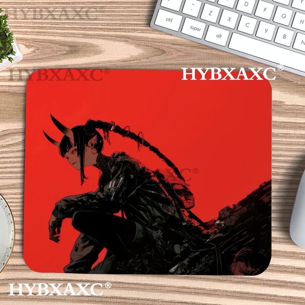 Work Desk Home Setup - لوحة ماوس HYBXAXC بتصميم فتاة أوني