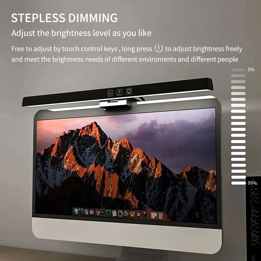 مصباح LED للشاشة بطول 33 سم و5 - مراجعة Desk Setup Pc وسعره