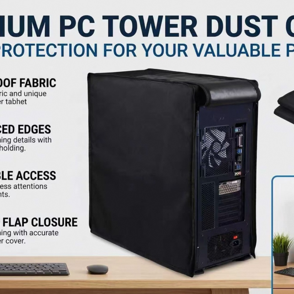 غطاء واقي من الغبار لعلبة الكم - مراجعة Desk Setup Pc وسعره