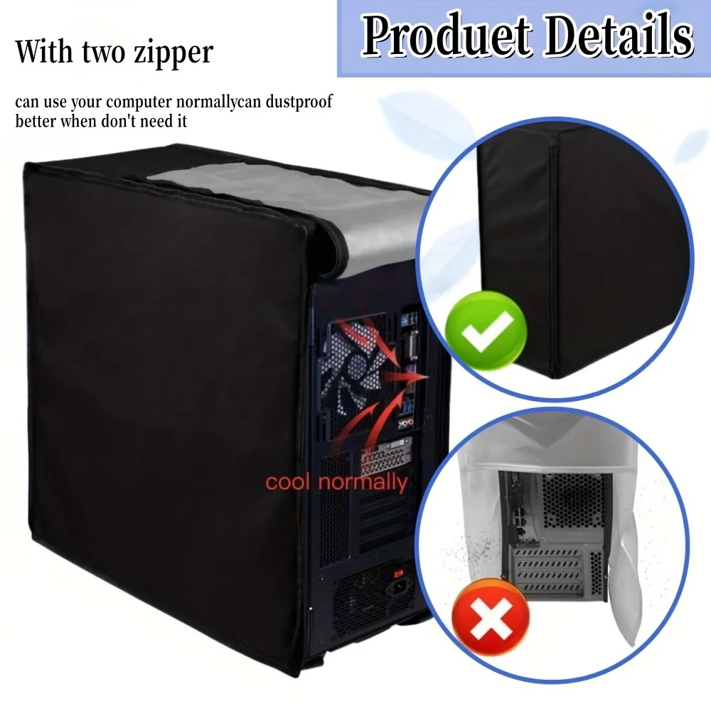 غطاء واقي من الغبار لعلبة الكم - مراجعة Desk Setup Pc وسعره