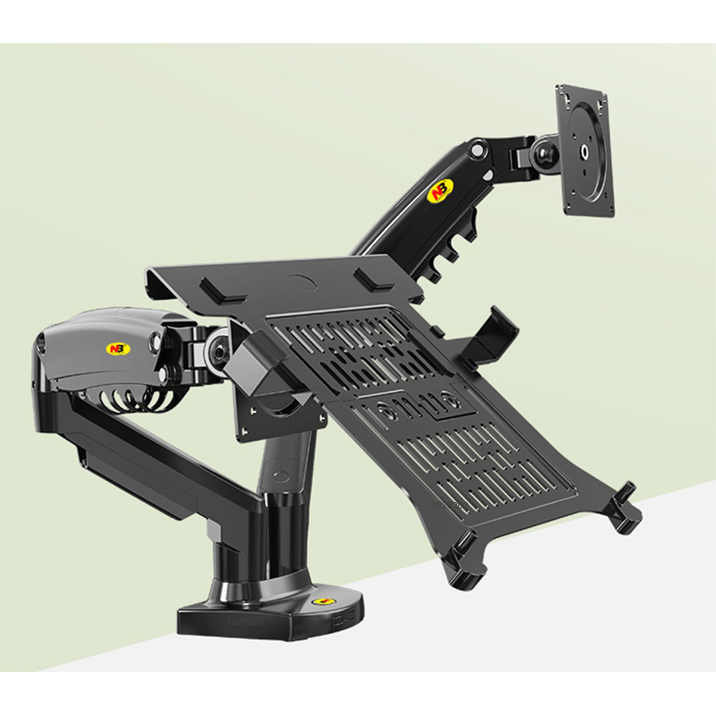 سطح المكتب NB F160 + FP-2 الغا - مراجعة Dual Monitor Desk Setup وسعره