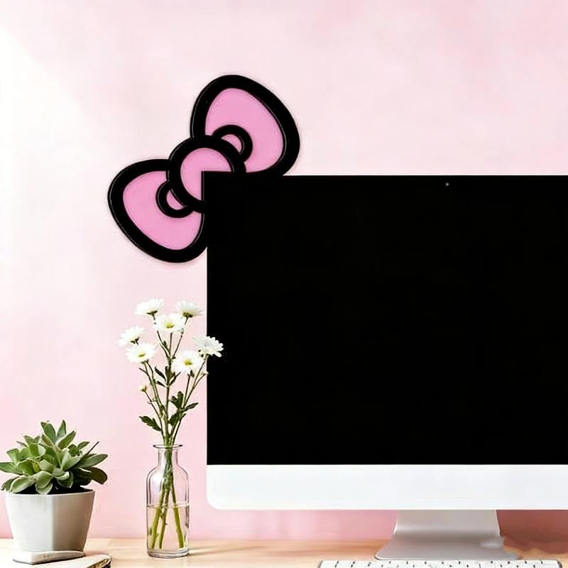جديد 1/2 قطعة زينة شاشة كمبيوت - مراجعة Desk Setup Pc وسعره