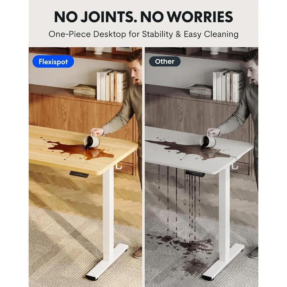 مكتب قائم بذاته قطعة واحدة مقا - مراجعة Dual Monitor Desk Setup وسعره
