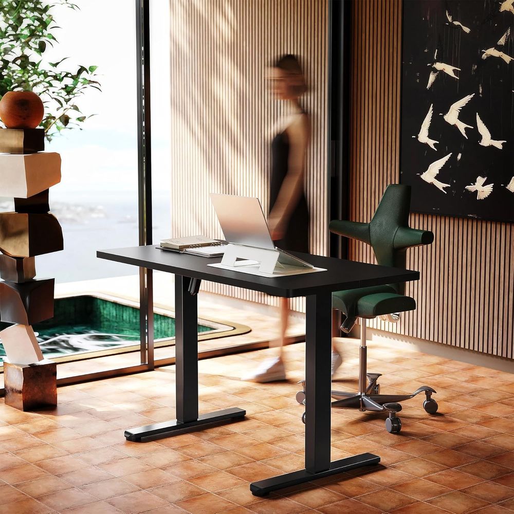 طاولة كهربائية قابلة للتعديل ب - مراجعة Work Desk Home Setup وسعره