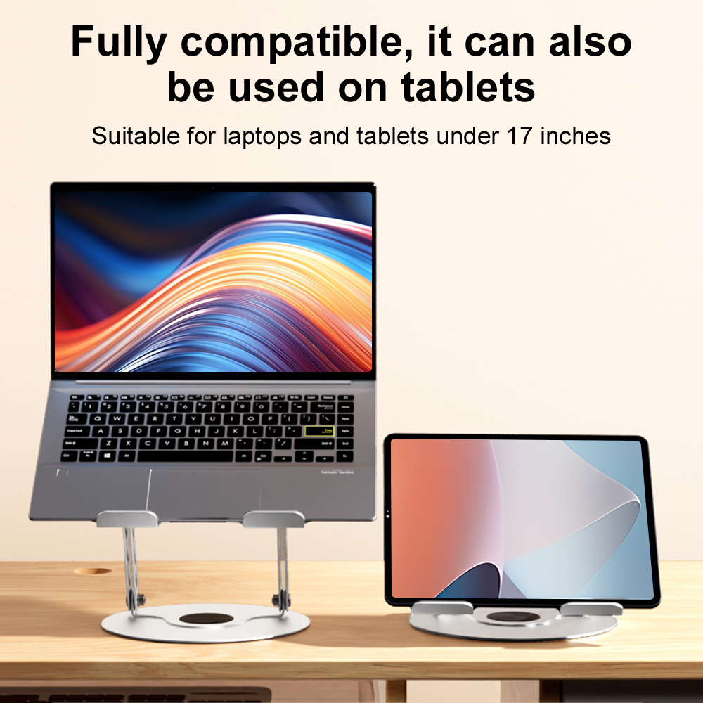 360 °   حامل كمبيوتر محمول دوا - مراجعة Desk Setup Pc وسعره