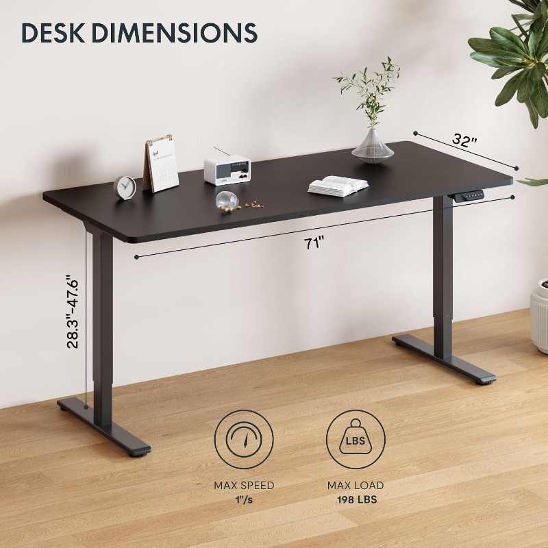 مكتب فليكسيسبوت الكهربائي القا - مراجعة Dual Monitor Desk Setup وسعره