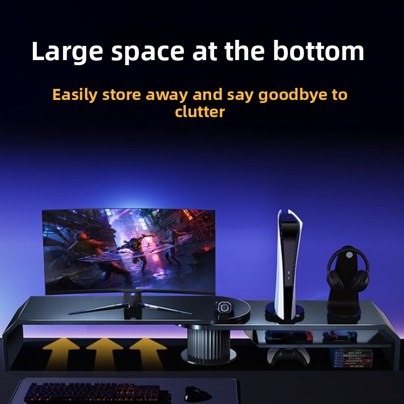 حامل شاشة مزدوج للألعاب، رافع  - مراجعة Dual Monitor Desk Setup وسعره