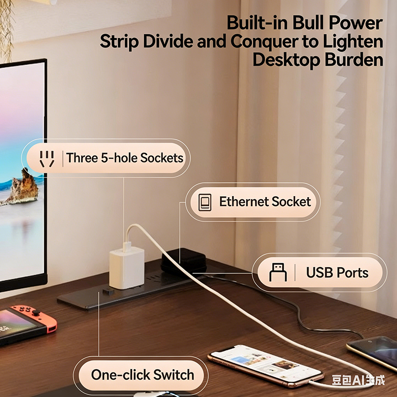 مكتب كهربائي حديث قابل للتعديل - مراجعة Dual Monitor Desk Setup وسعره