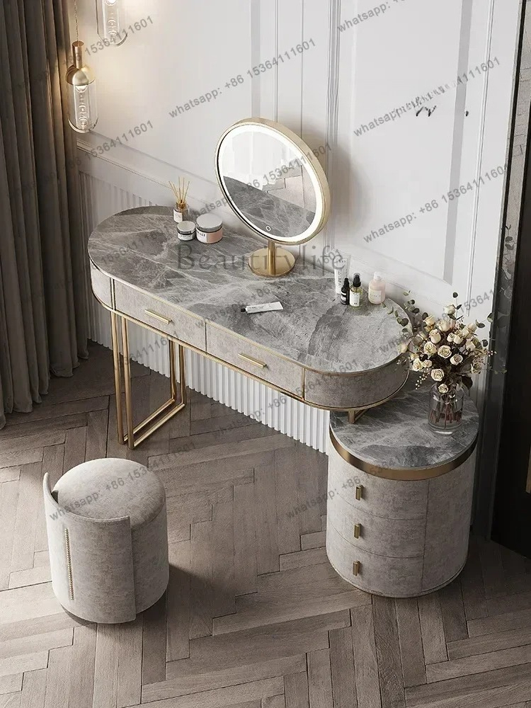 طقم غرفة نوم أثاث أوروبي فاخر  - مراجعة Desk Setup Bedroom وسعره
