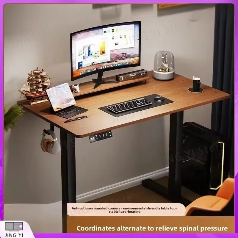 مكتب قابل للتعديل كهربائيًا من - مراجعة Desk Setup Bedroom وسعره