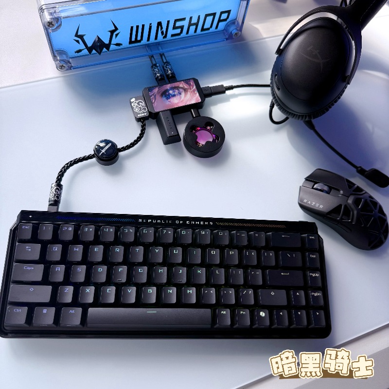 موزع USB من WINSHOP Esports HU - مراجعة Desk Setup Accessories Aesthetic وسعره