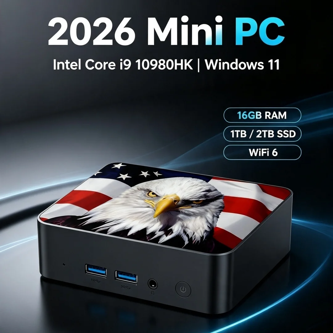 جهاز كمبيوتر مكتبي صغير أمريكي - مراجعة Desk Setup Pc وسعره