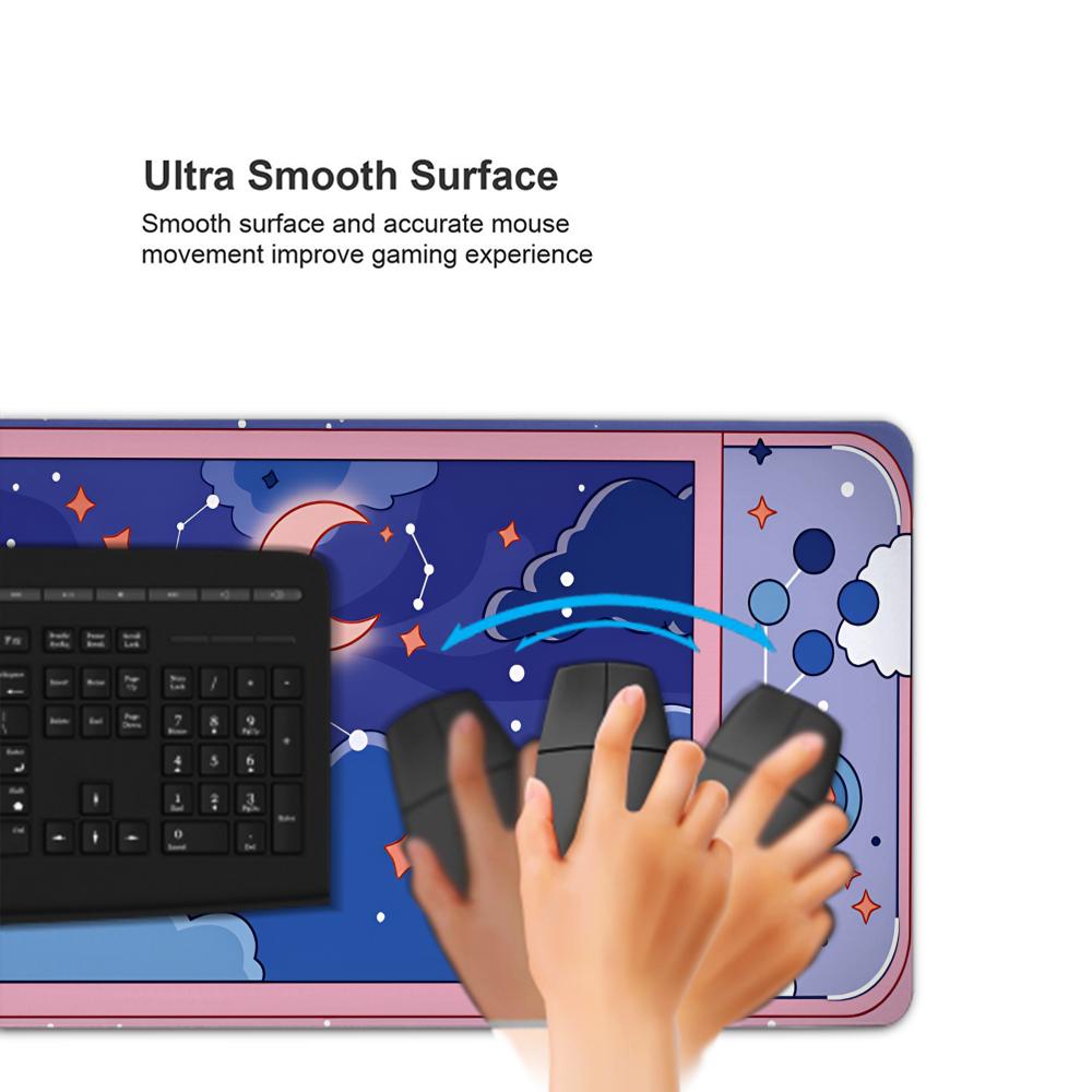 HYBXAXC سجادة مكتب كبيرة بتصمي - مراجعة Desk Setup Accessories Aesthetic وسعره