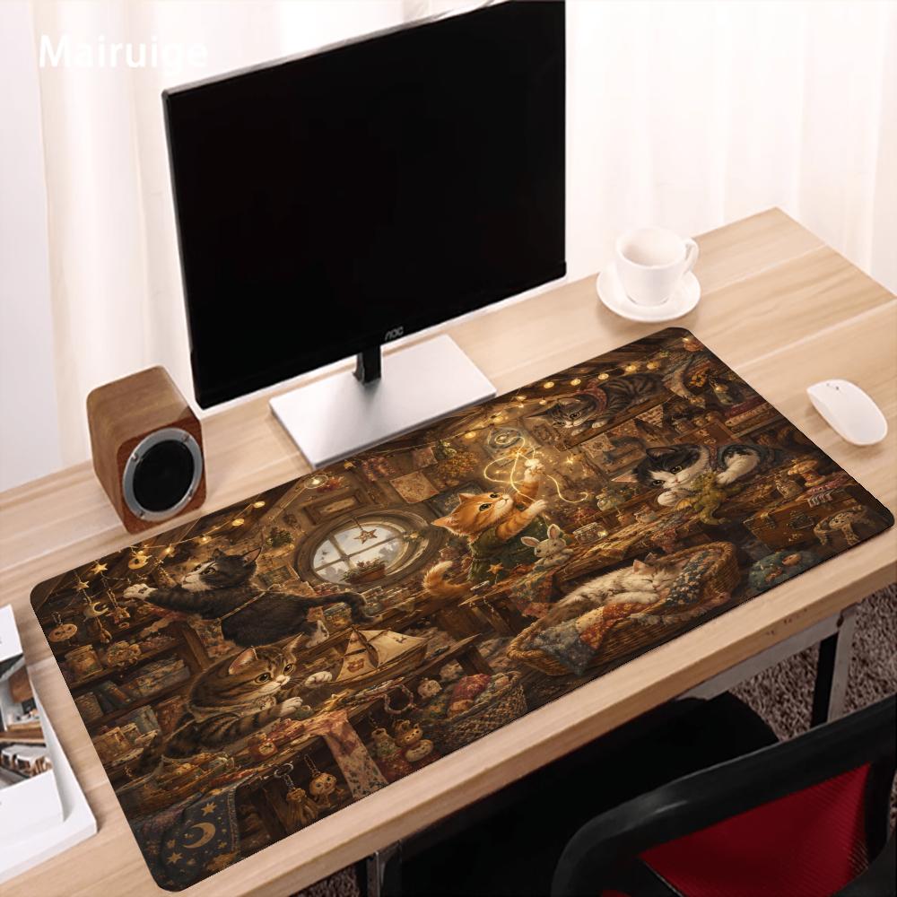 سجادة مكتب كبيرة مضادة للانزلا - مراجعة Desk Setup Bedroom وسعره