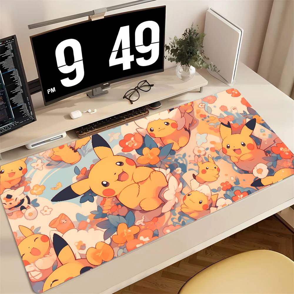لوحة ماوس بوكيمون كبيرة الحجم  - مراجعة Desk Setup Pc And Laptop وسعره