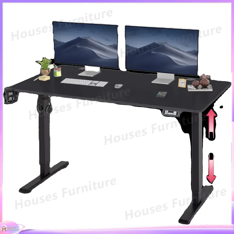 مكتب ألعاب كبير مع إضاءة LED R - مراجعة Desk Setup Pc And Laptop وسعره