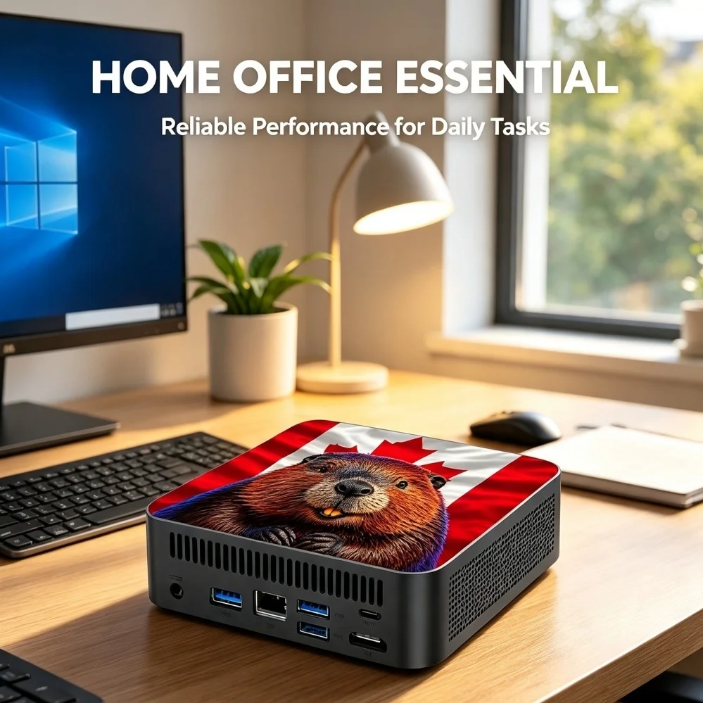 جهاز كمبيوتر مكتبي صغير بتصميم - مراجعة Desk Setup Pc وسعره