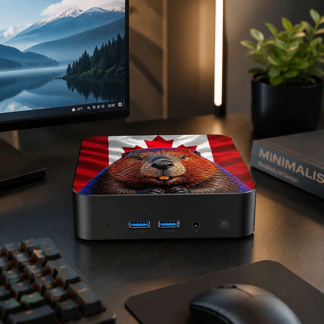 جهاز كمبيوتر مكتبي صغير بتصميم - مراجعة Desk Setup Pc وسعره