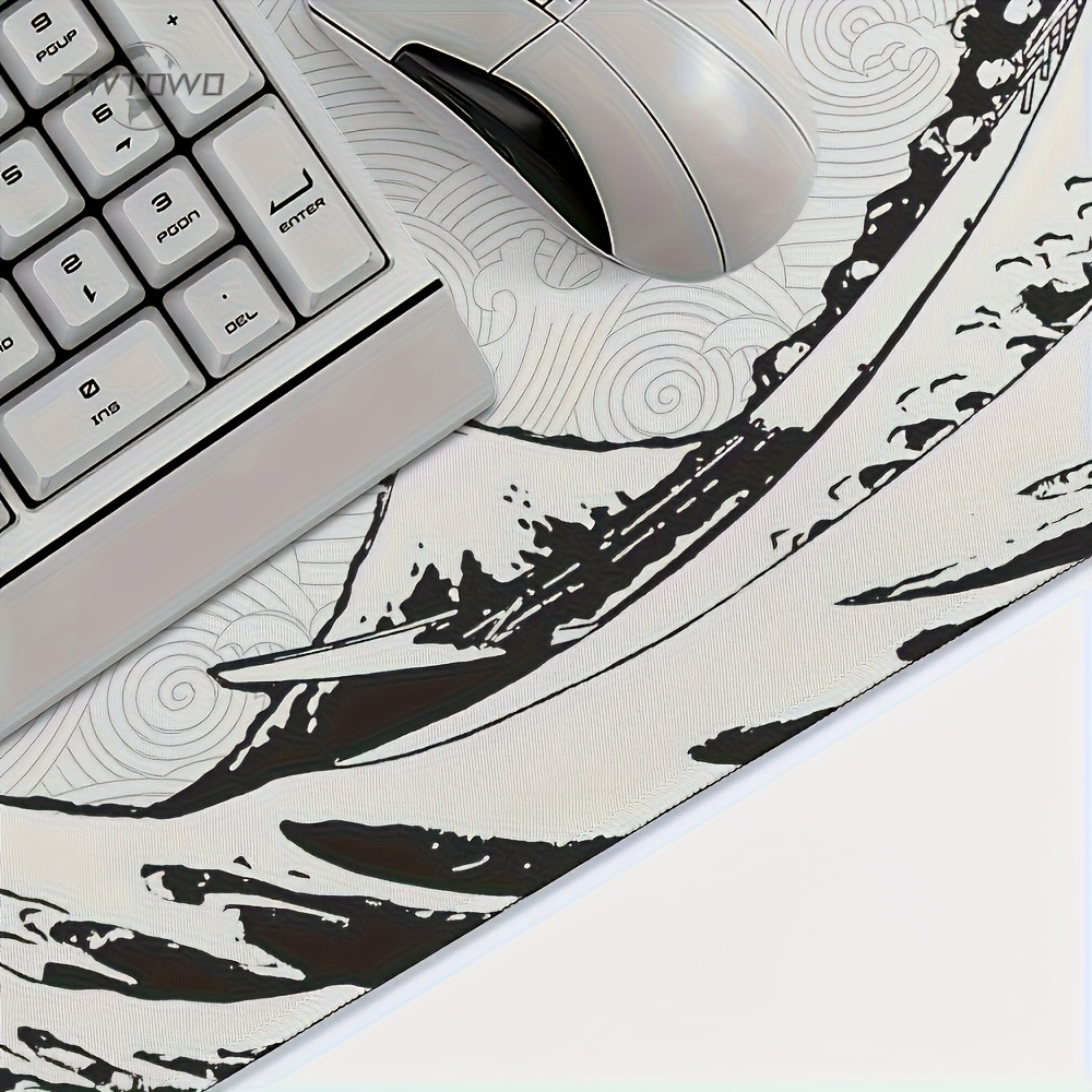 سجادة مكتب كبيرة جداً بتصميم ف - مراجعة Desk Setup Pc And Laptop وسعره
